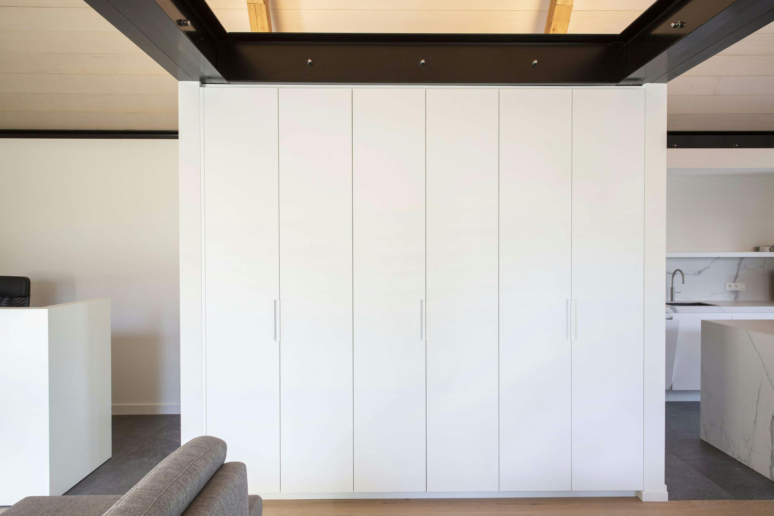grote witte kast op maat