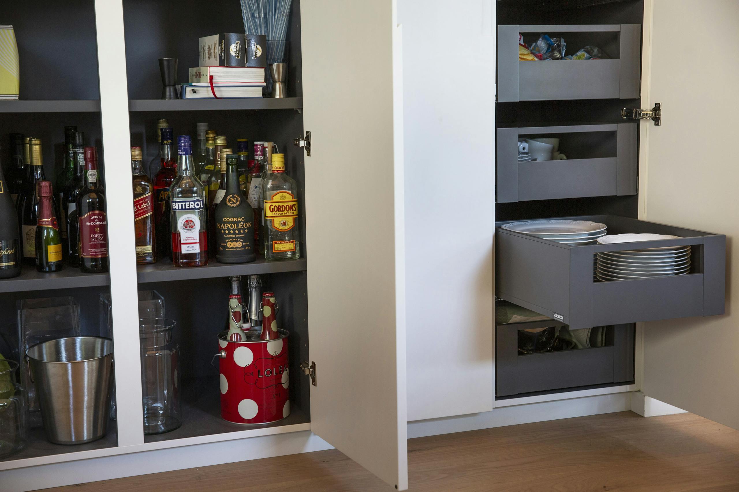 ingebouwde laden ingebouwde kast